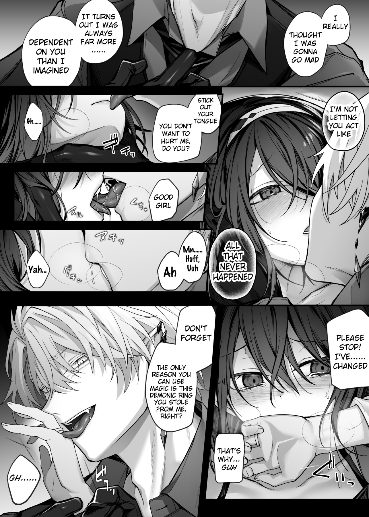 Hentai Manga Comic-The Hero's Party's Holy Woman was an Incubus's Slave.-Read-11